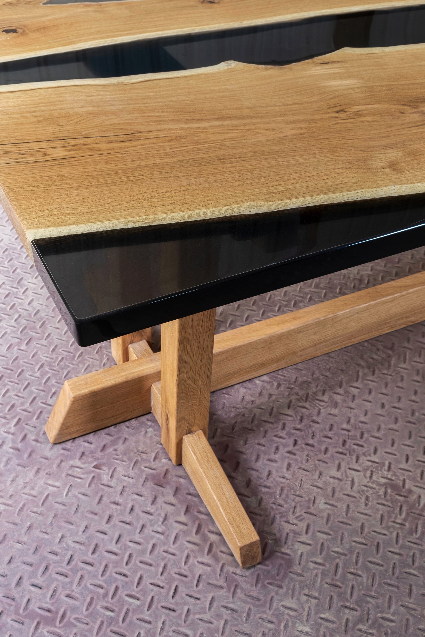 The Sahaj White Oak Dining Table