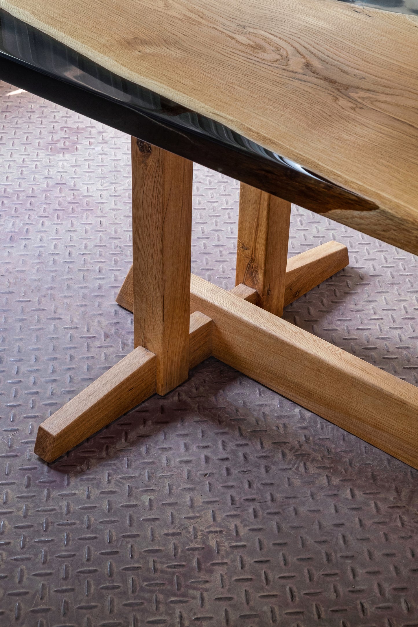 The Sahaj White Oak Dining Table