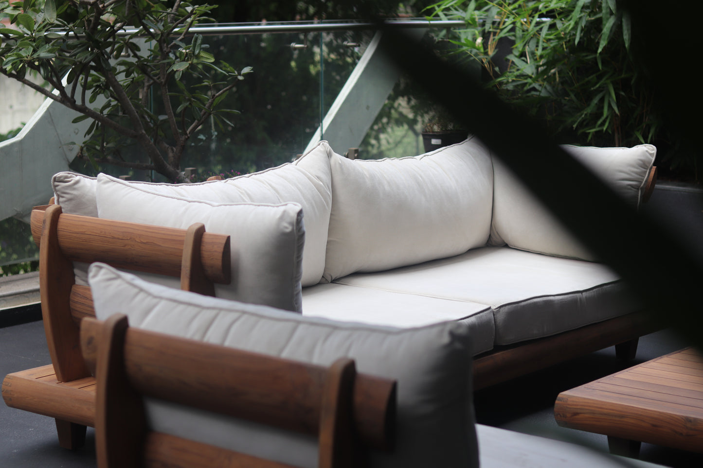 Sofa & Dining table with chairs | Outdoor Furniture