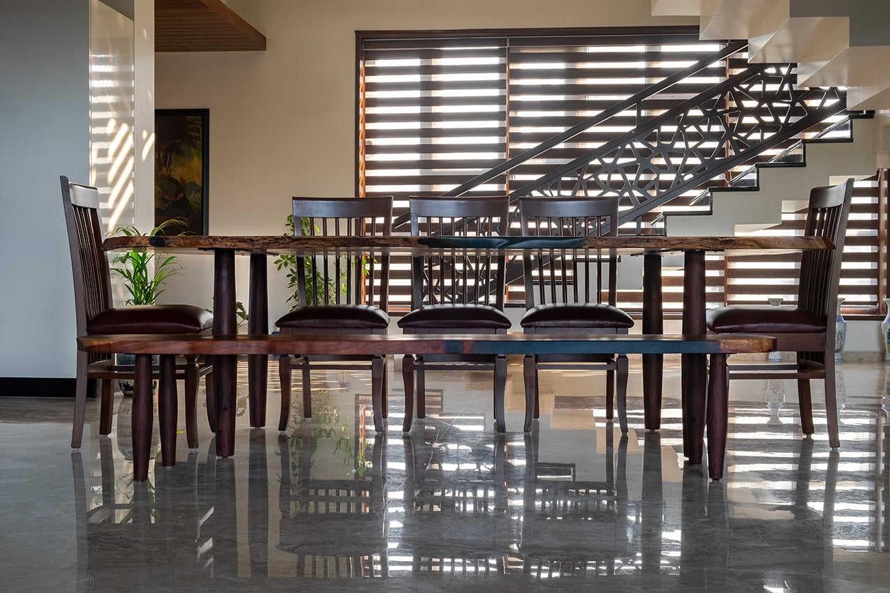 The Longroom Dining Table & Bench