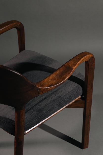 The Rahat Dining Chair with Hand Rest