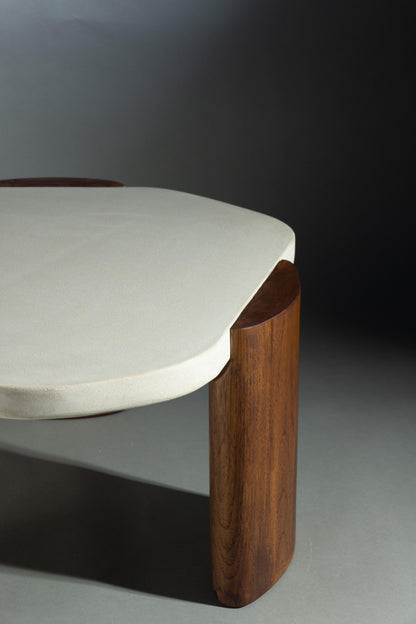 The White Marble Table | Jesmonite