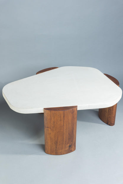 The White Marble Table | Jesmonite