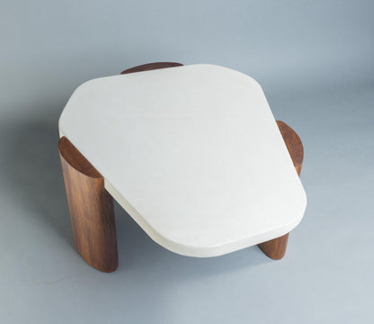 The White Marble Table | Jesmonite