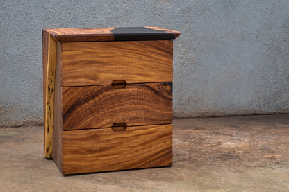 The Ember Chest of Drawers and Study Table