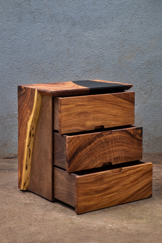 The Ember Chest of Drawers and Study Table