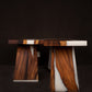 The Utsaah Wood and Resin Bench