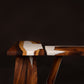 The Utsaah Wood and Resin Bench
