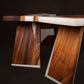 The Utsaah Wood and Resin Bench
