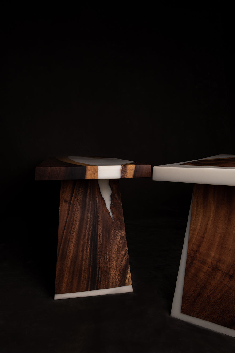 The Utsaah Wood and Resin Bench