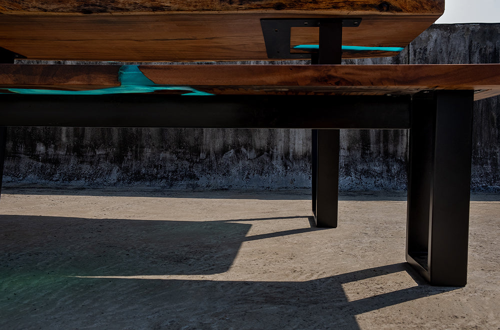 The Aviator Dining Table & Bench - I