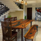 The Longroom Dining Table & Bench
