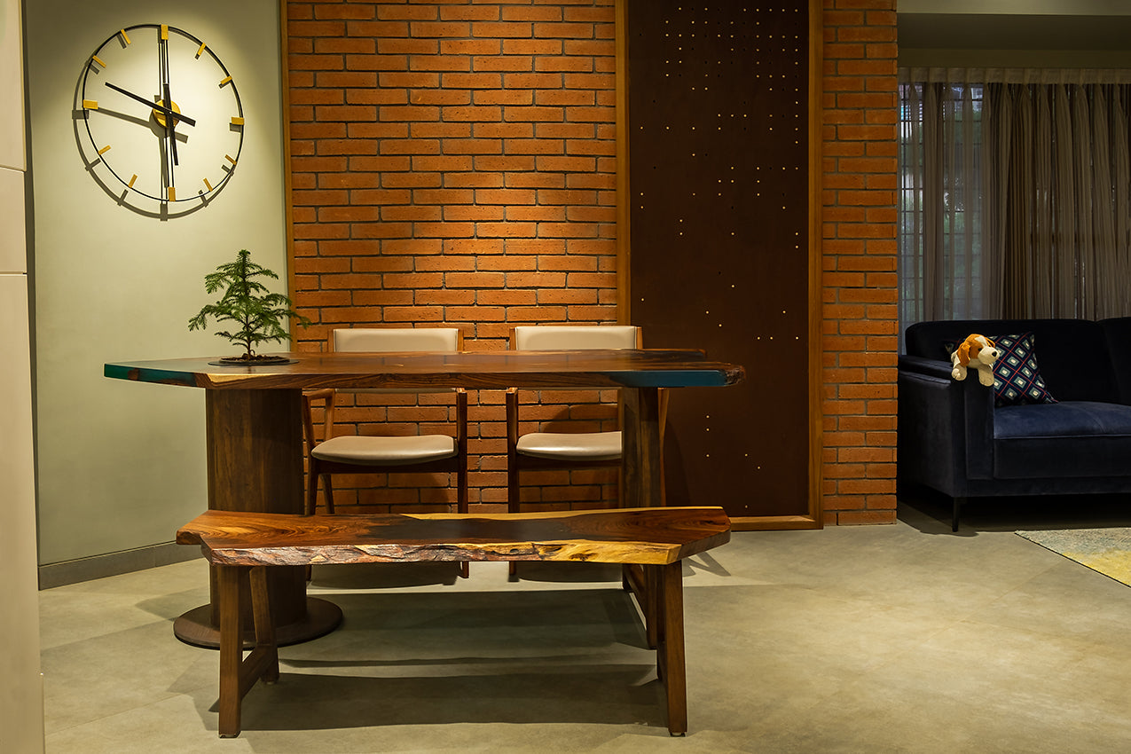 The Aviator Dining Table and Bench - II