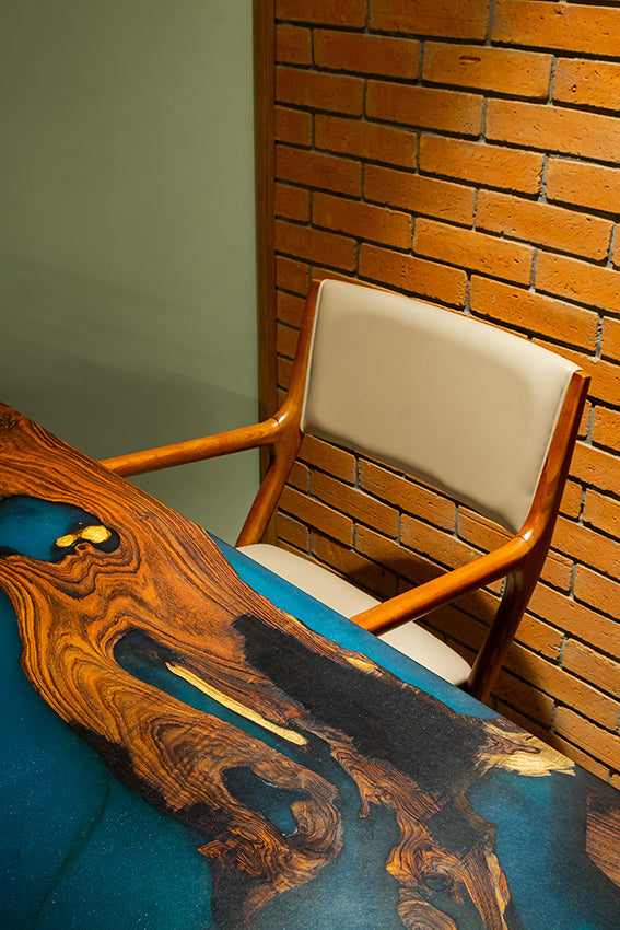 The Aviator Dining Table and Bench - II