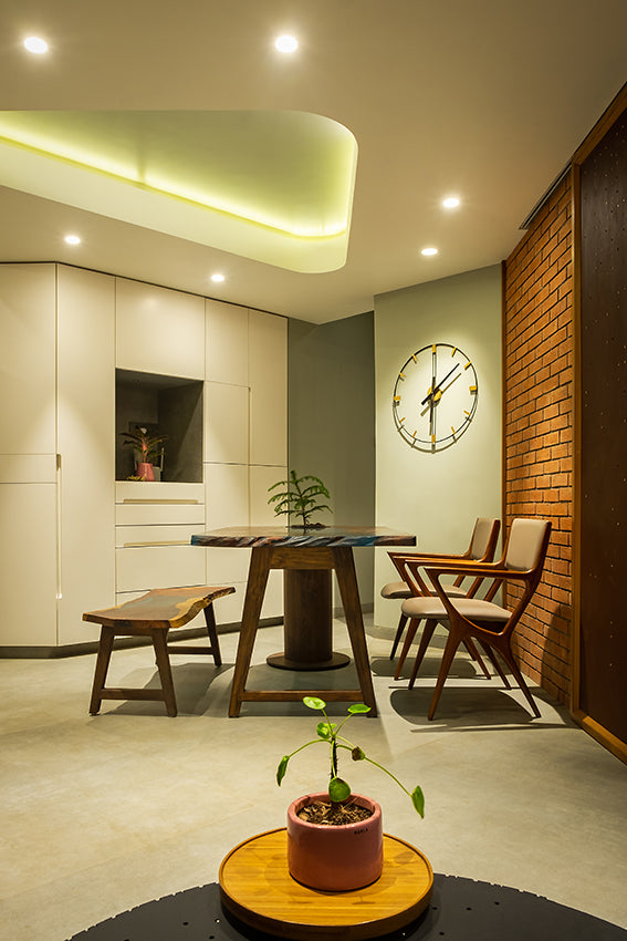 The Aviator Dining Table and Bench - II