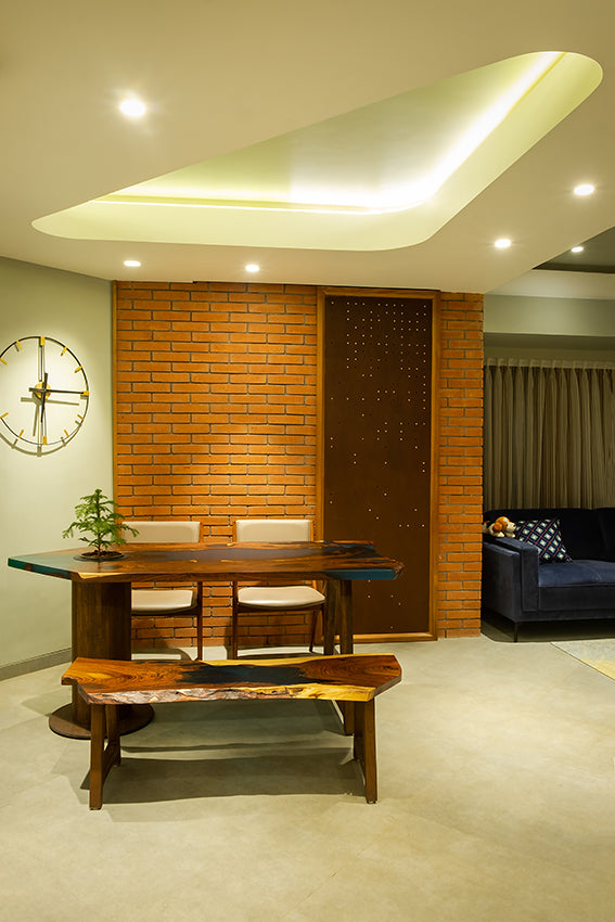 The Aviator Dining Table and Bench - II