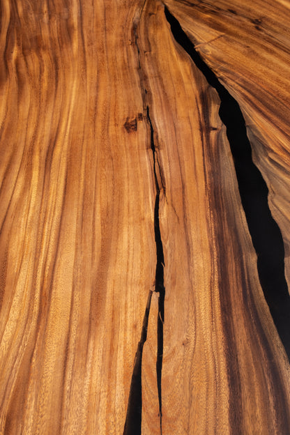 The Corner Office Live Edge Study Table