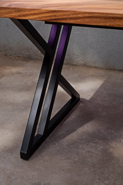 The Purple Chameleon Dining Table