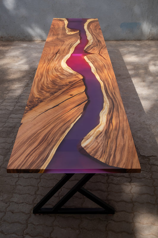 Resin River Table by SIDR