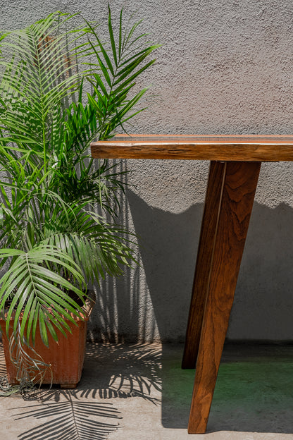 The Amaan Live Edge Dining Table