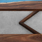 The Cobalt River Table and Bench