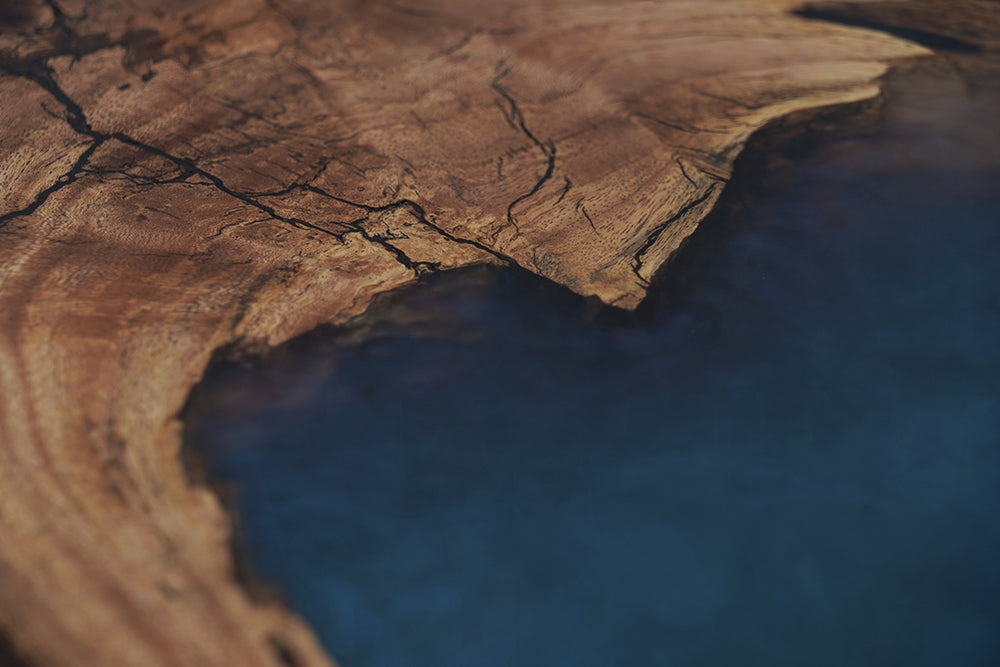 The Cobalt River Table and Bench