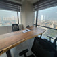 The Corner Office Live Edge Study Table
